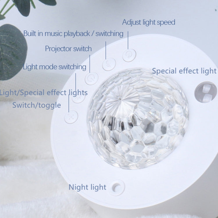 K-1080  LED Bluetooth Planetary Projector Lamp Galaxy Starry Sky Projector Lamp