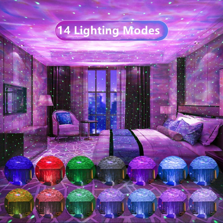 K-1080  LED Bluetooth Planetary Projector Lamp Galaxy Starry Sky Projector Lamp