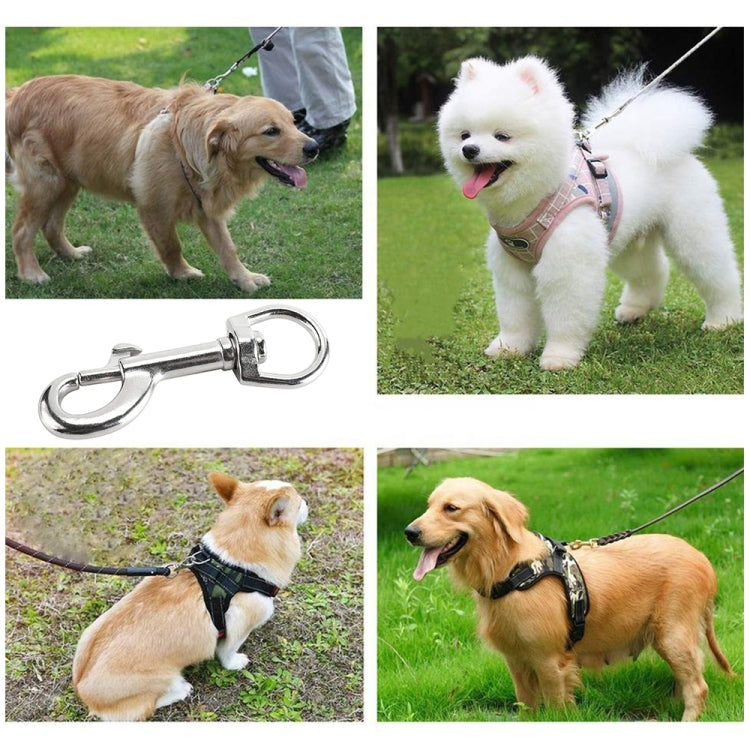 Stainless Steel Swivel Single Hook Pet Leash Hook, Specification: 90mm