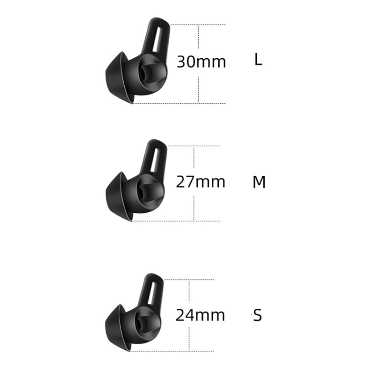 2 Sets Bluetooth Earphone Ear Cap Silicone Protective Case For Huawei Freelace Pro