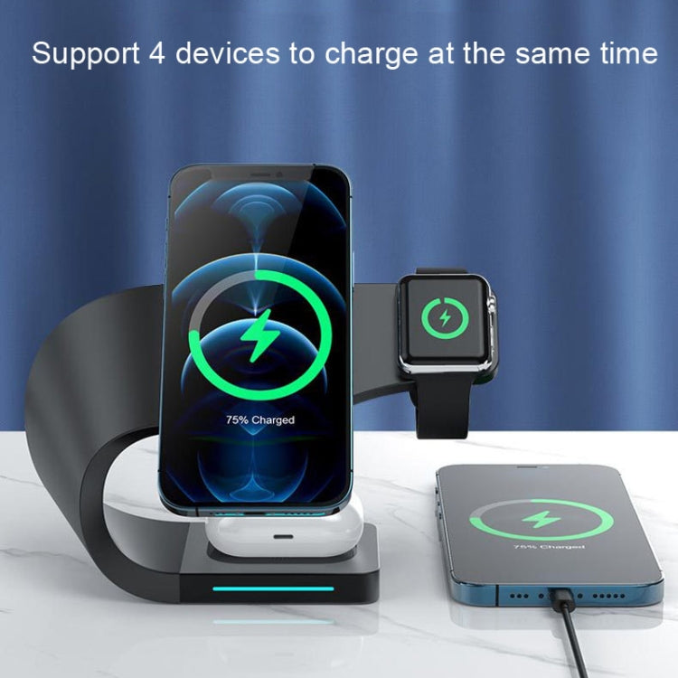 LFX-178 4 In 1 Wireless Charger For iPhone 12/13&iWatch&AirPods