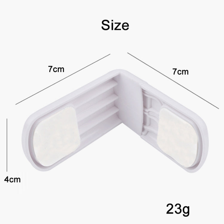 3 PCS Drawer Cabinet Door Child Safety Right Angle Lock