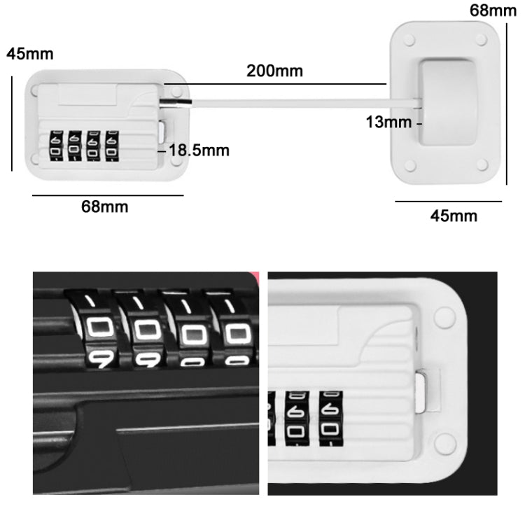Children Window Anti-fall Protection Password Lock