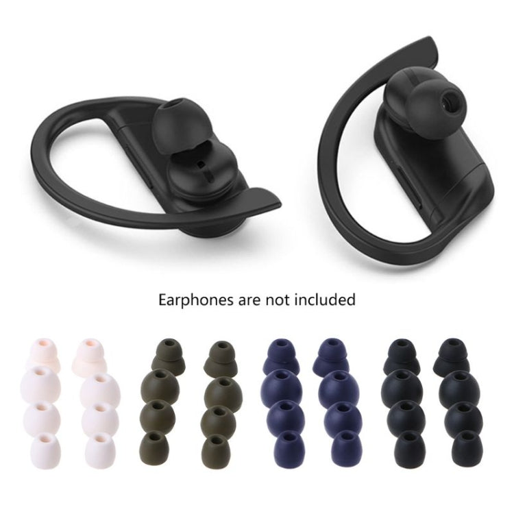 4 Sets In-Ear Headphones Silicone Earbuds Case For Beats PowerBeats Pro