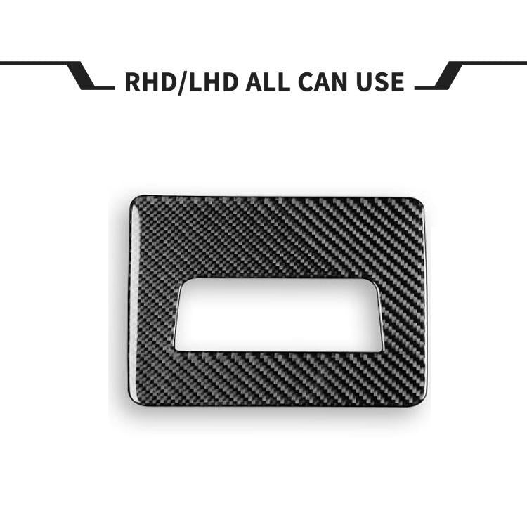 For BMW X1 F48/X2 F39 Driver Seat Storage Box Sticker - Black
