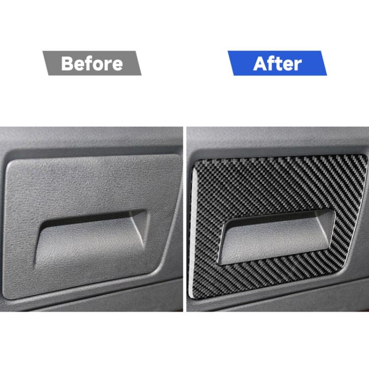 For BMW X1 F48/X2 F39 Driver Seat Storage Box Sticker - Black