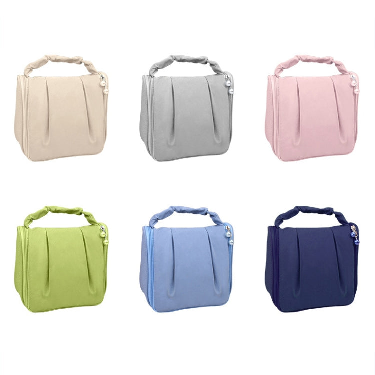 RH2205 Travel Hanging Pleated Portable Cosmetic Bag