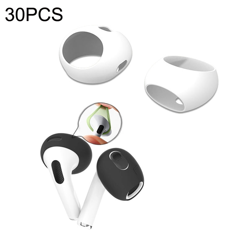 30PCS Earless Ultra Thin Earphone Ear Caps For Apple Airpods Pro