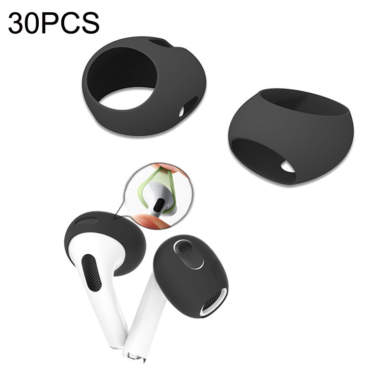 30PCS Earless Ultra Thin Earphone Ear Caps For Apple Airpods Pro