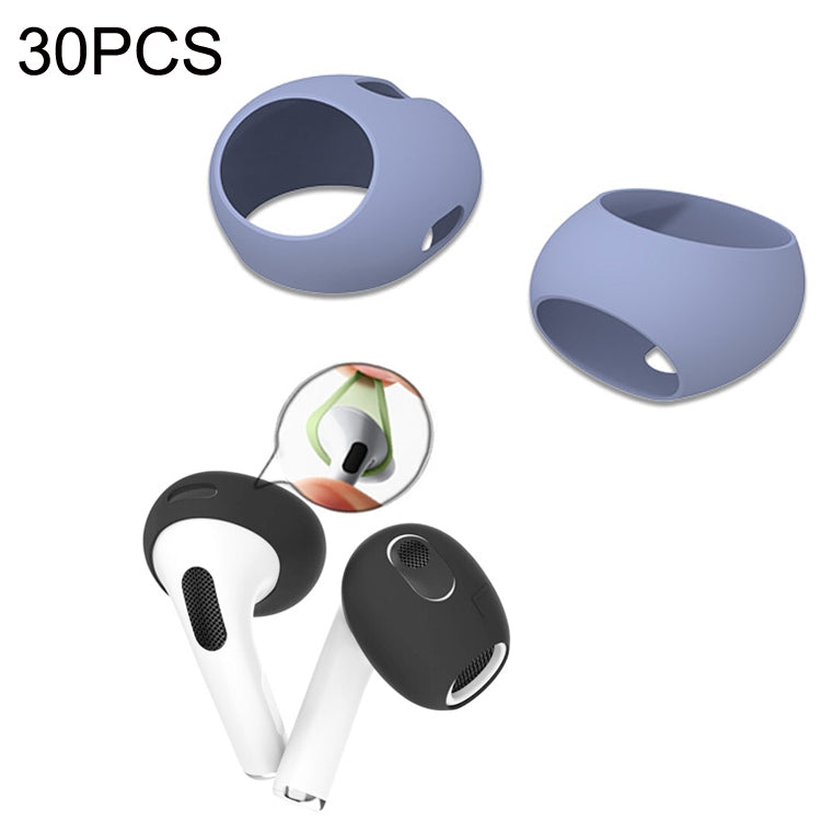 30PCS Earless Ultra Thin Earphone Ear Caps For Apple Airpods Pro