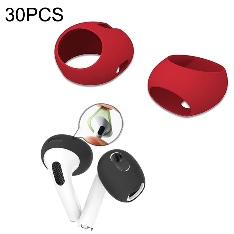 30PCS Earless Ultra Thin Earphone Ear Caps For Apple Airpods Pro