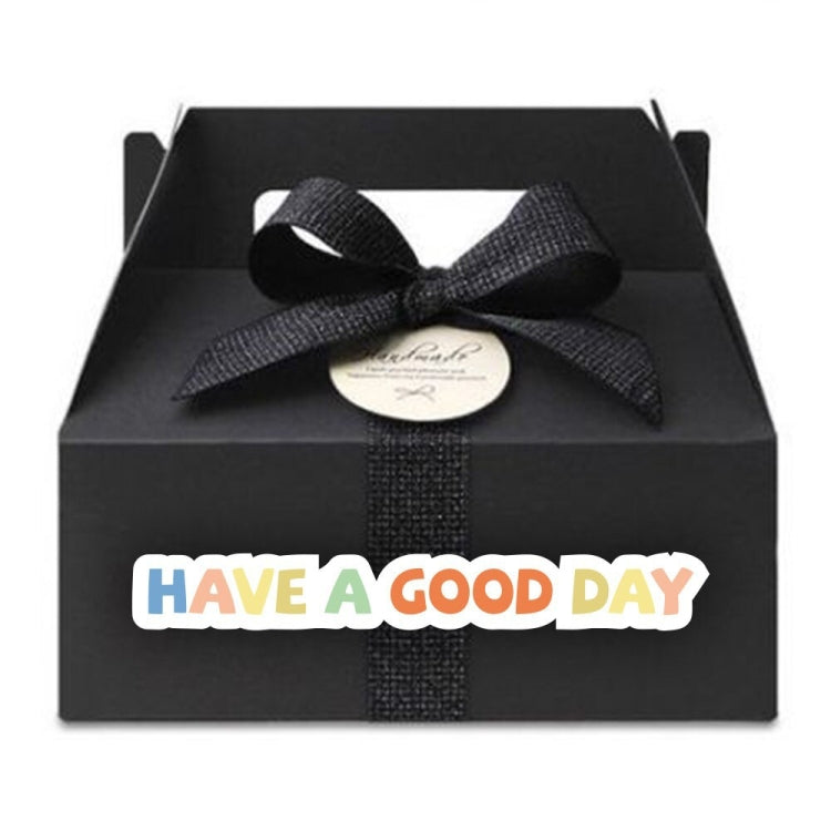 20 Sheets Rainbow Thank You Sticker Gift Box Seal Sticker