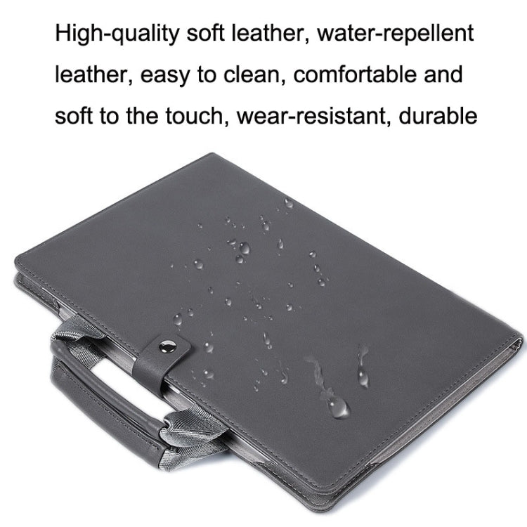 Laptop Bag Protective Case Tote Bag For MacBook Pro 15.4 inch, Color: Dark Gray