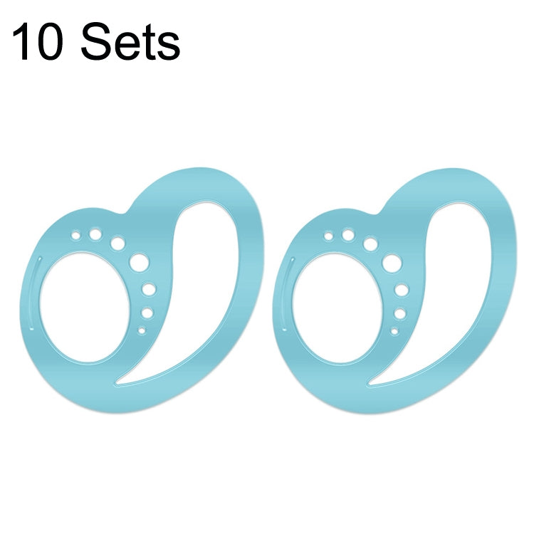 10 Sets EG43 Silicone Bluetooth Earphone Earbud Sports Anti-lost Holder For Keepods