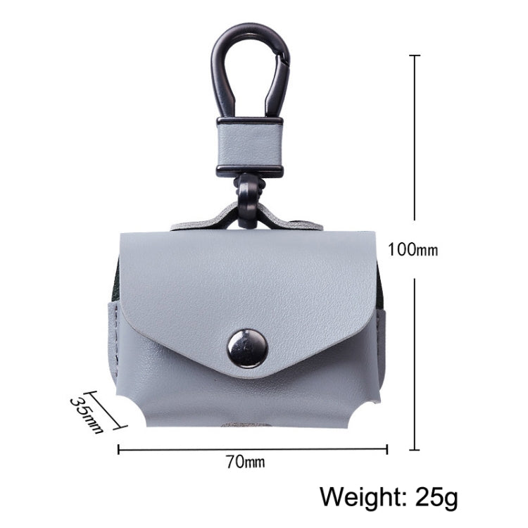 For Apple AirPods 1/2 Leather Earphones Shockproof Protective Case