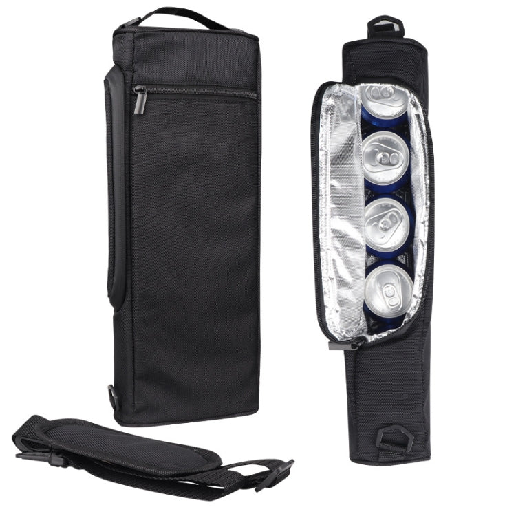 Outdoor Portable Golf Refrigerated Ice Bag Cola Beer Insulation Bag, Color: Black