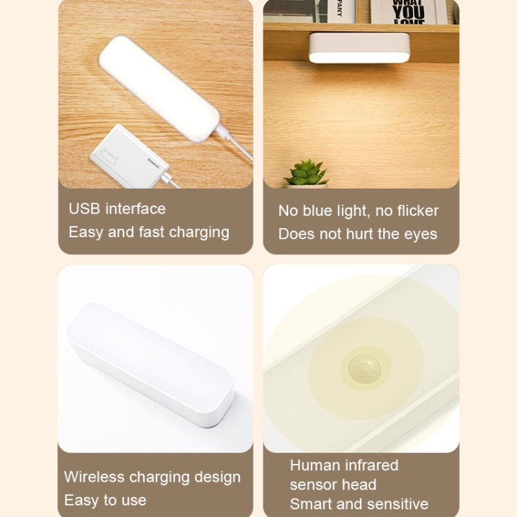 D6 Smart Charging Home Wireless Cabinet Sensor Light, Battery Capacity: 2500 mAh