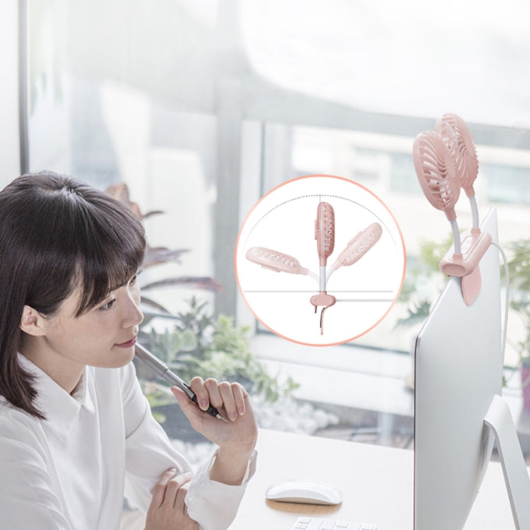 USB Large Wind Silent Cooling Computer Hanging Screen Fan