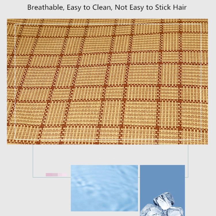 Summer Mat Type Cat and Dog Kennel Removable and Washable Pet Bed, Size: S
