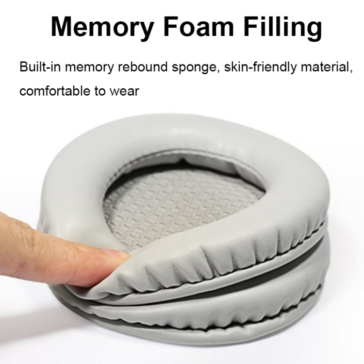 2 PCS Gaming Headset Sponge Cover Earmuffs For SOMIC G951PINK(Gray)