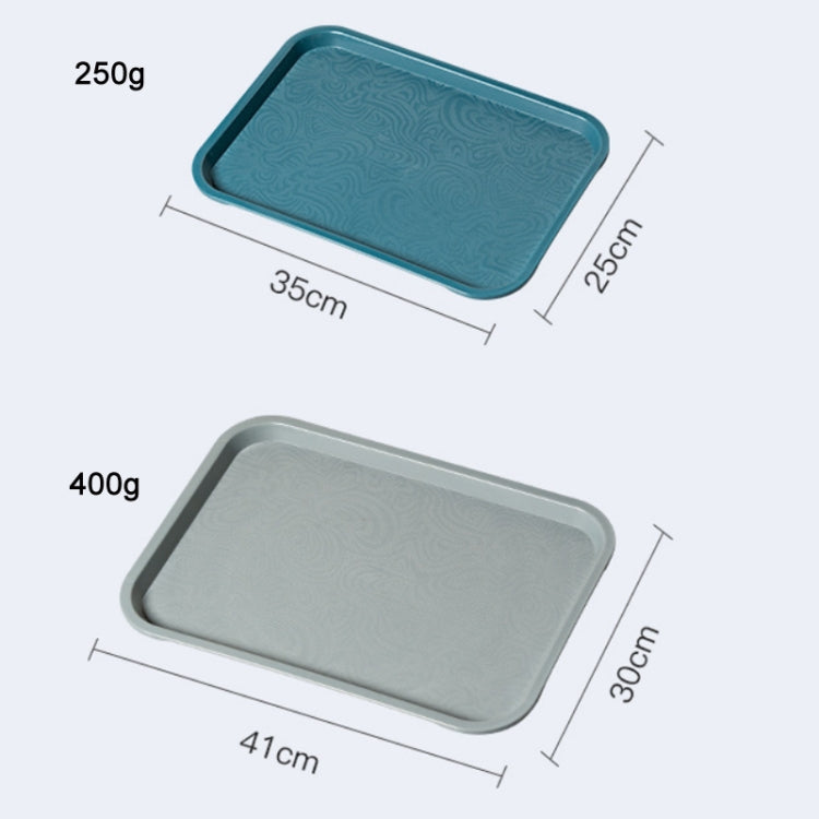 Plastic Household Fruit Tray Afternoon Tea Cake Tray, Size: 35x25x2 cm
