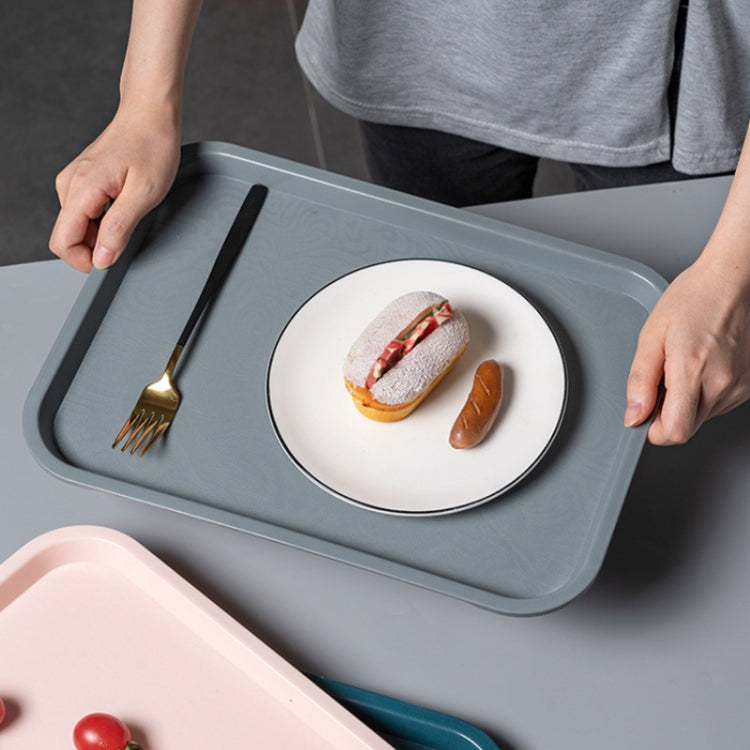 Plastic Household Fruit Tray Afternoon Tea Cake Tray, Size: 35x25x2 cm