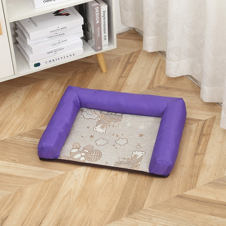 Pet Breathable And Cooler Mat Pet Bed, Specification: S