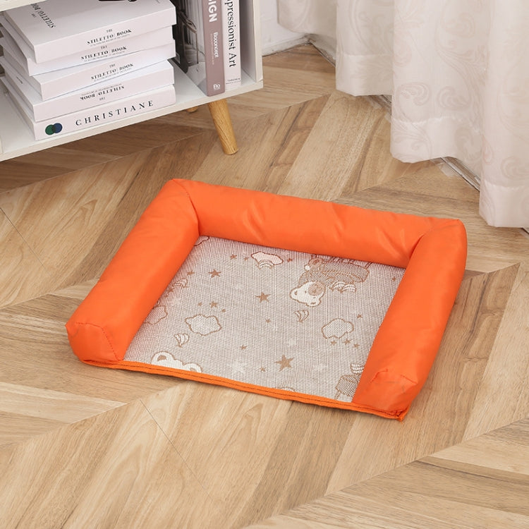 Pet Breathable And Cooler Mat Pet Bed, Specification: S