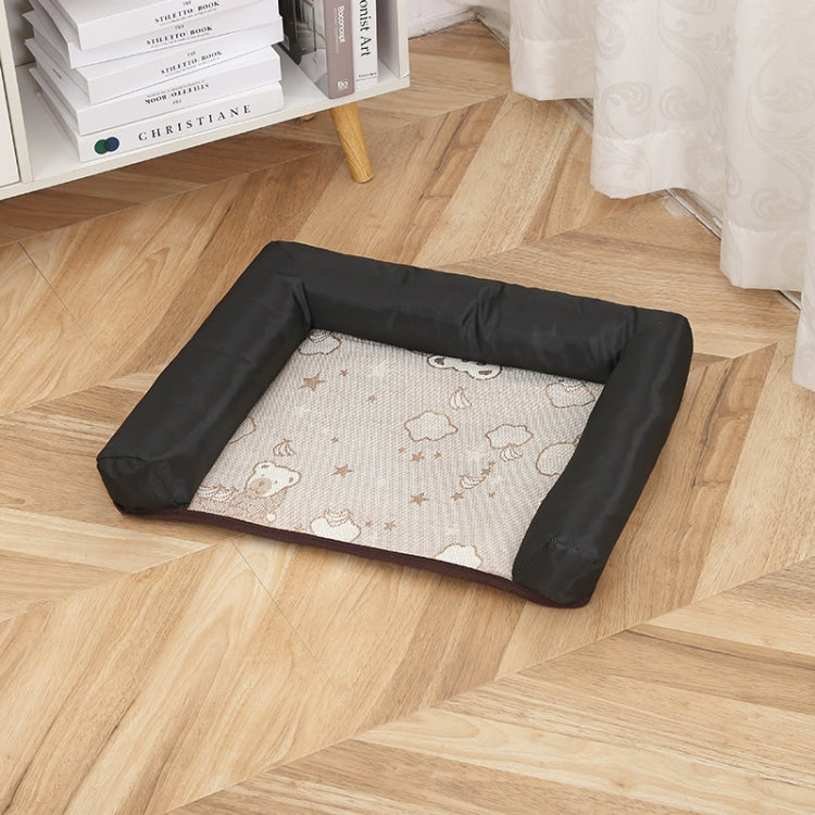 Pet Breathable And Cooler Mat Pet Bed, Specification: S