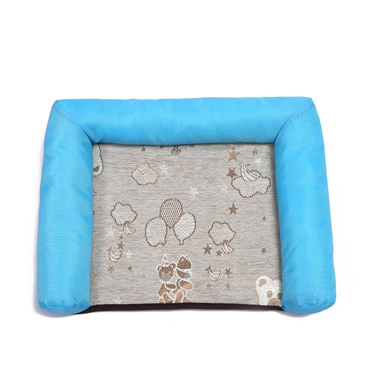 Pet Breathable And Cooler Mat Pet Bed, Specification: S