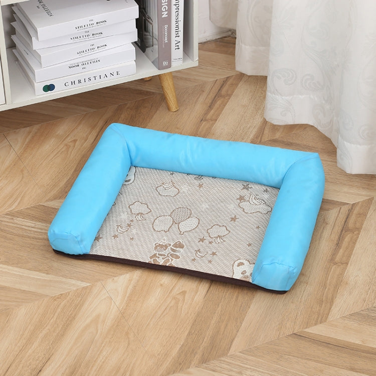 Pet Breathable And Cooler Mat Pet Bed, Specification: S