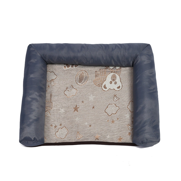 Pet Breathable And Cooler Mat Pet Bed, Specification: S
