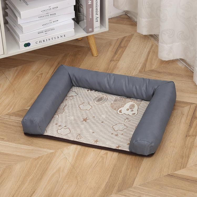 Pet Breathable And Cooler Mat Pet Bed, Specification: S