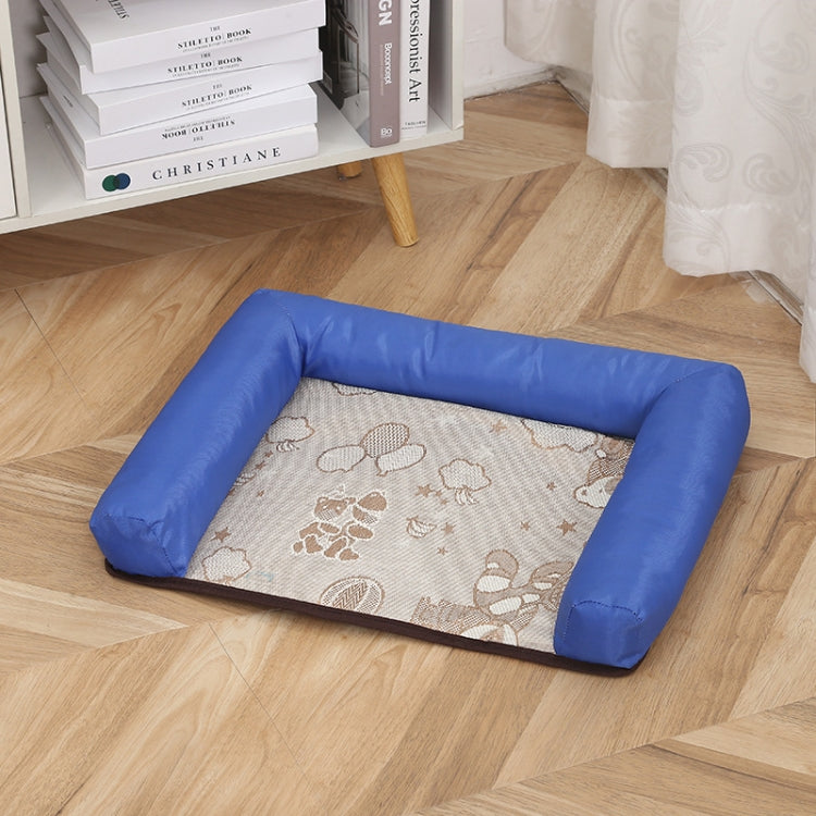 Pet Breathable And Cooler Mat Pet Bed, Specification: S