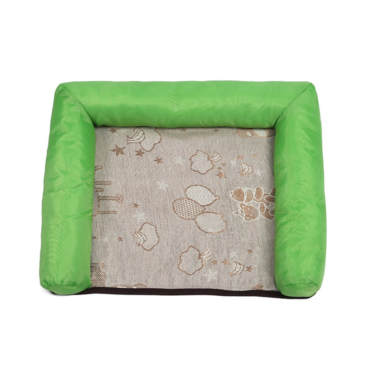 Pet Breathable And Cooler Mat Pet Bed, Specification: S