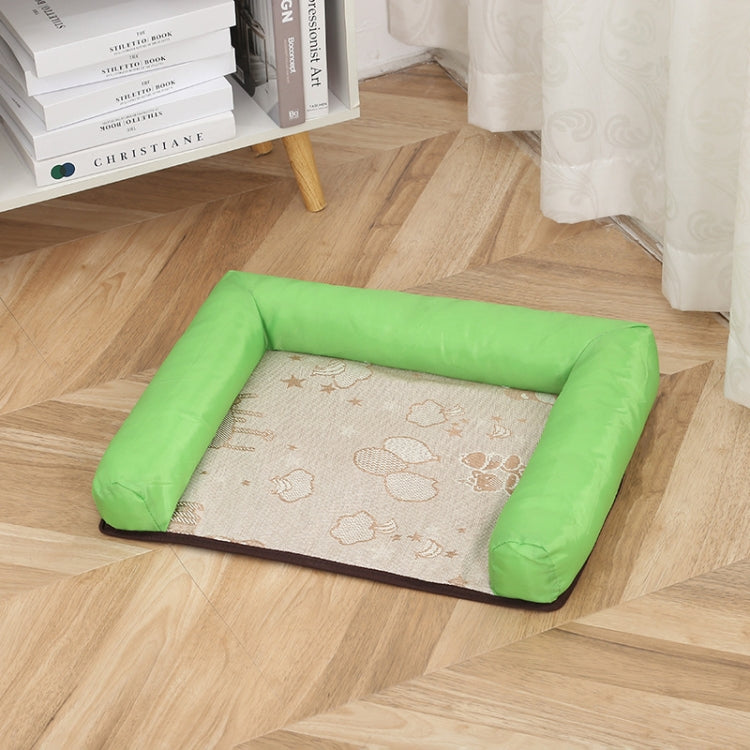 Pet Breathable And Cooler Mat Pet Bed, Specification: S