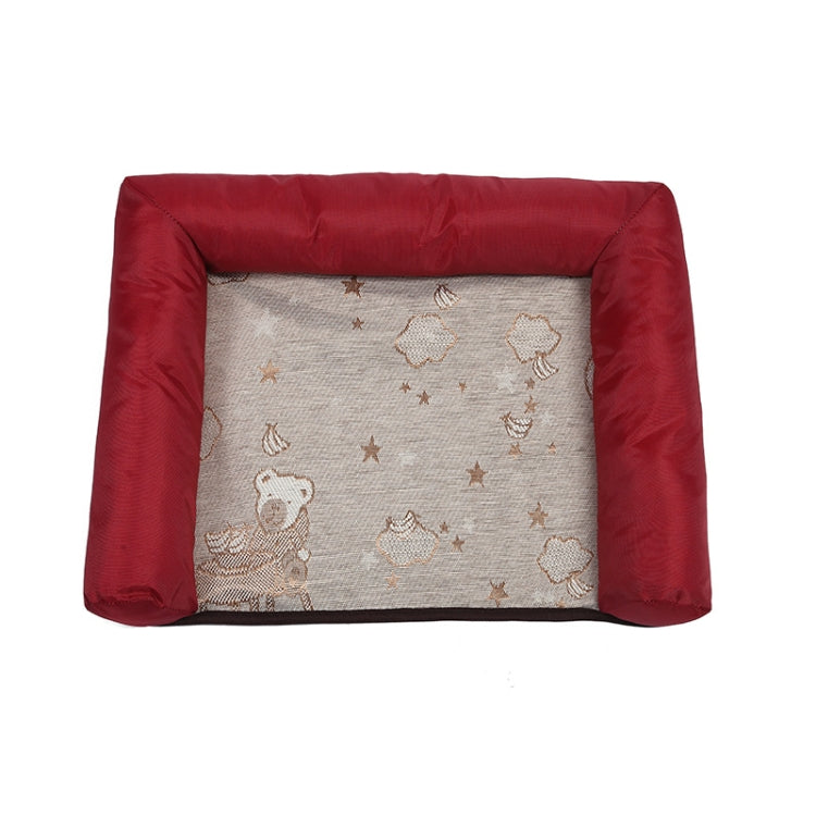 Pet Breathable And Cooler Mat Pet Bed, Specification: S