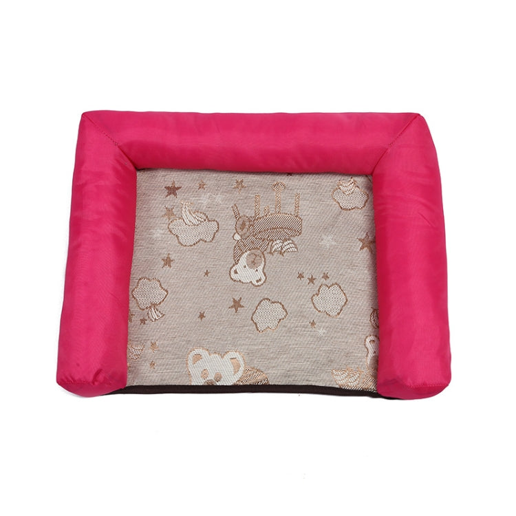 Pet Breathable And Cooler Mat Pet Bed, Specification: S