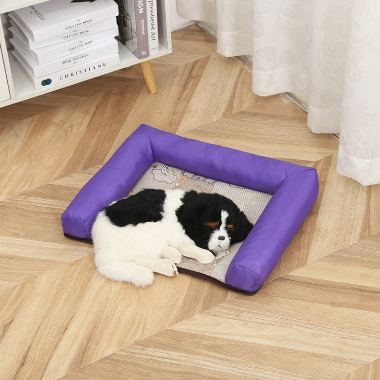 Pet Breathable And Cooler Mat Pet Bed, Specification: S