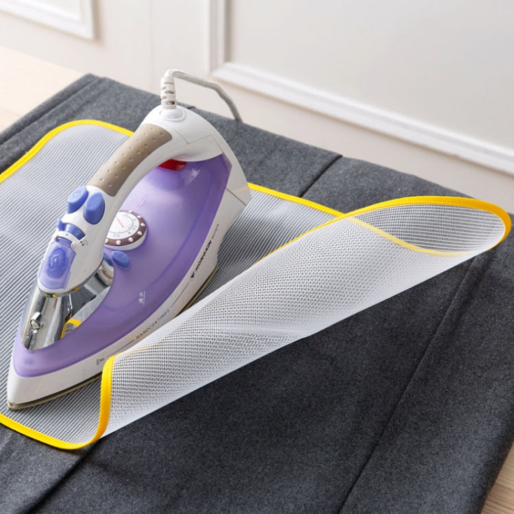 2pcs High Temperature Steam Iron Insulation Mesh Pad, Random Color Delivery, Size: 40x60cm