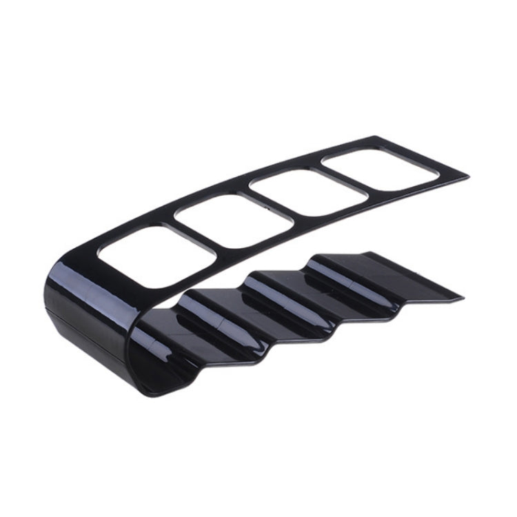 2 PCS Four-compartment Remote Control Desktop Storage Rack
