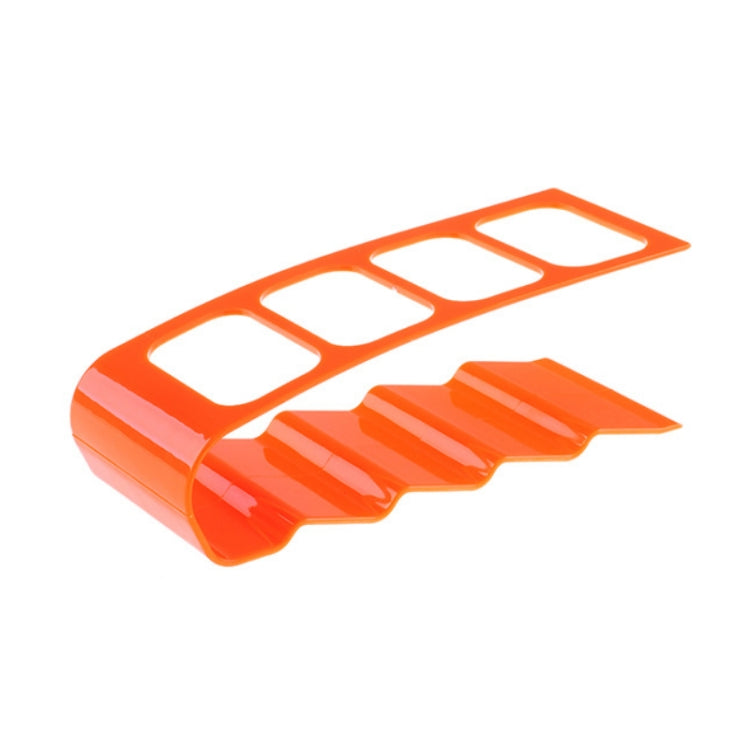 2 PCS Four-compartment Remote Control Desktop Storage Rack