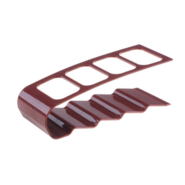 2 PCS Four-compartment Remote Control Desktop Storage Rack