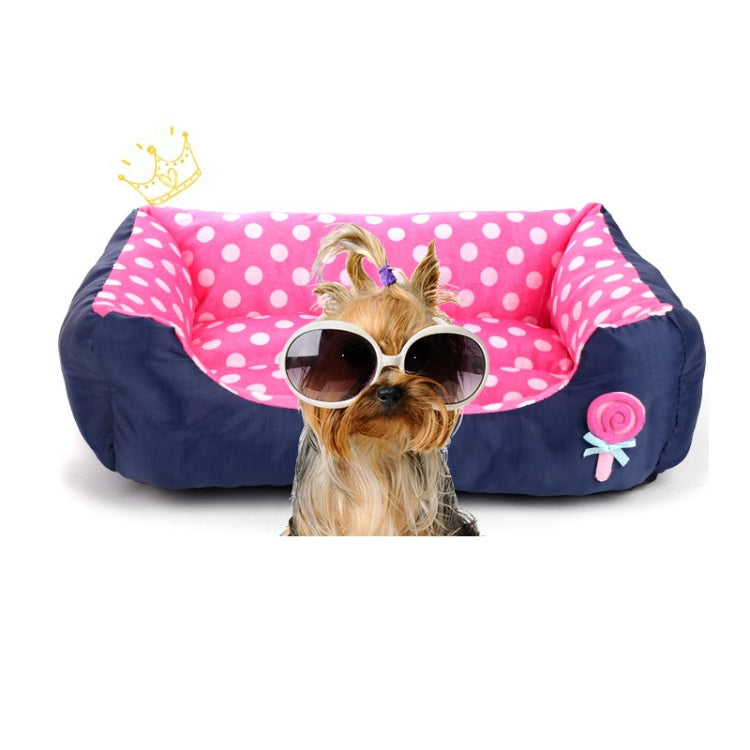 Cartoon Pet Kennel Square Cushion For Small And Medium Pet, Specification: