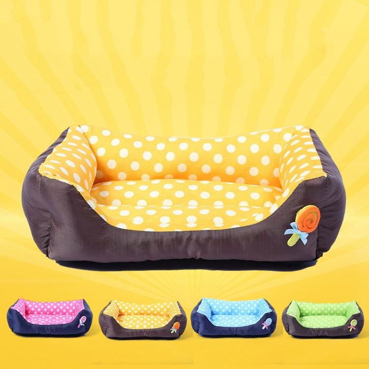 Cartoon Pet Kennel Square Cushion For Small And Medium Pet, Specification: