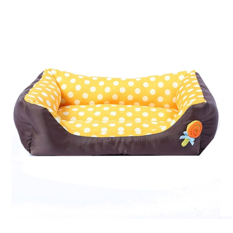 Cartoon Pet Kennel Square Cushion For Small And Medium Pet, Specification: