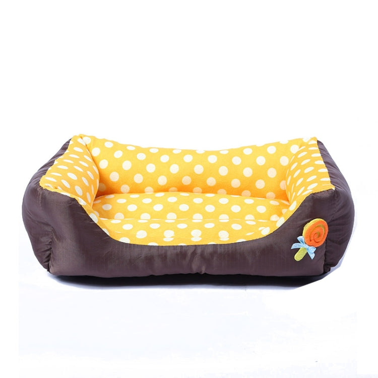 Cartoon Pet Kennel Square Cushion For Small And Medium Pet, Specification: