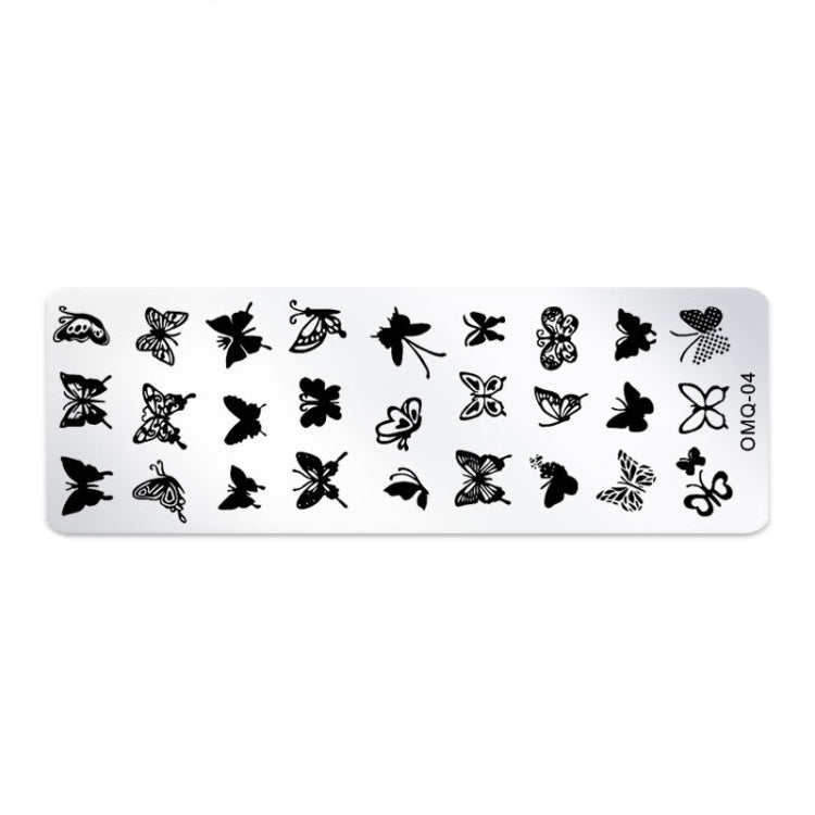 5 PCS Nail Art Print Template Nail Art Tools