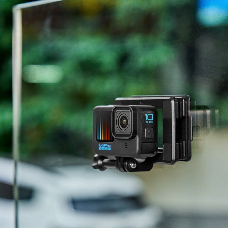 060 Outdoor Live Action Camera Magnetic Bracket with Adjustable Lanyard(Black)