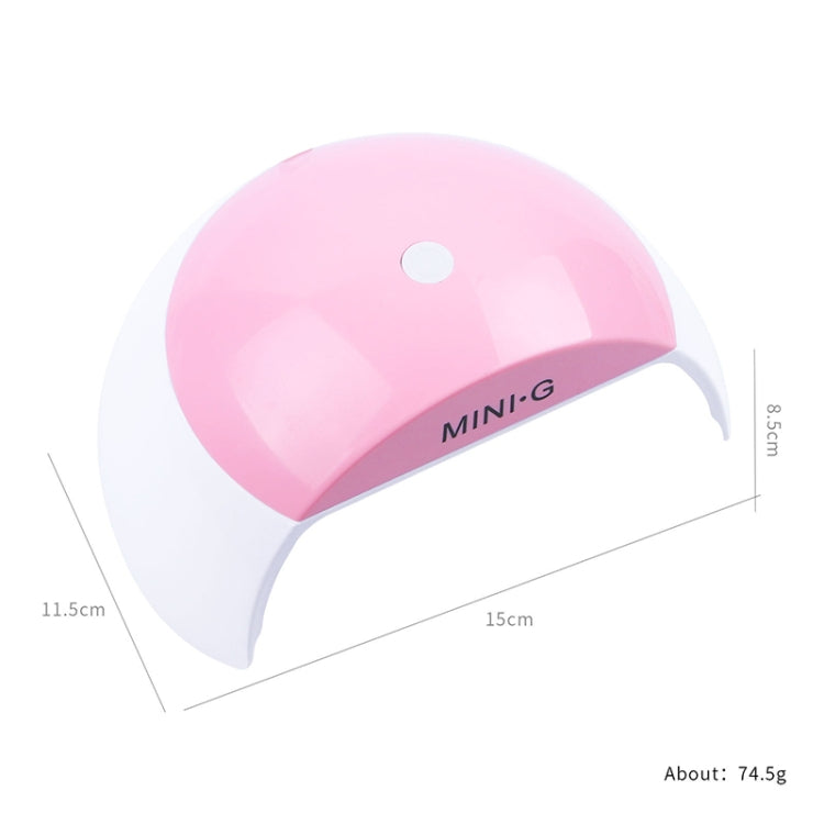 GJ0504 48W 15LED/UV Smart Sensor Nail Art Phototherapy Machine(Pink White)